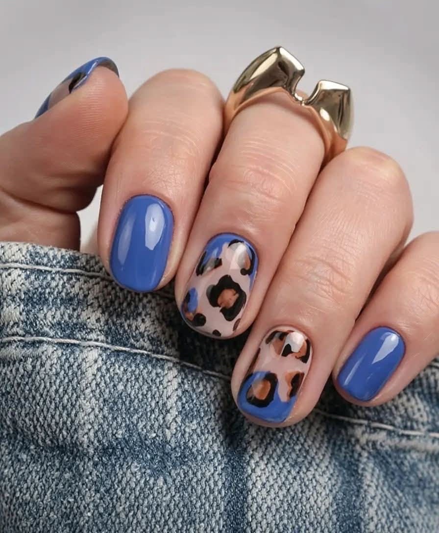 Print con azul — Abby Studio